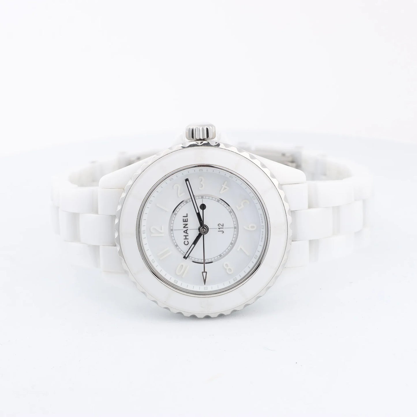 Montre Chanel J12 Phantom H6345 LBH10560 CE×SS QZ à cadran blanc