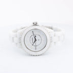 Chanel J12 Phantom H6345 LBH10560 CE×SS QZ White Dial Watch
