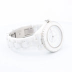 Chanel J12 Phantom H6345 LBH10560 CE×SS QZ White Dial Watch