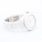 Chanel J12 Phantom H6345 LBH10560 CE×SS QZ White Dial Watch