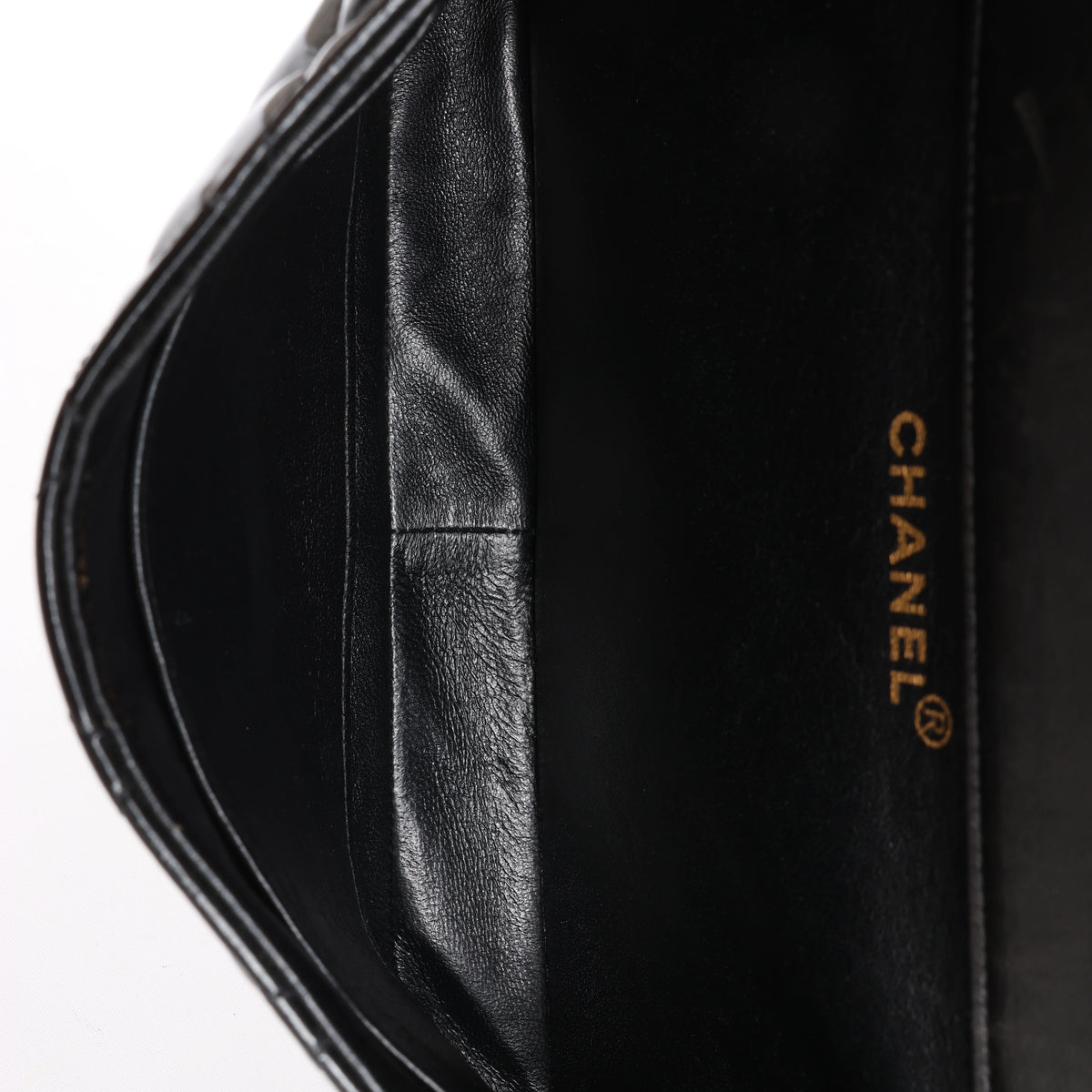 Bolso de hombro Chanel Chevron de piel en beige 1881694