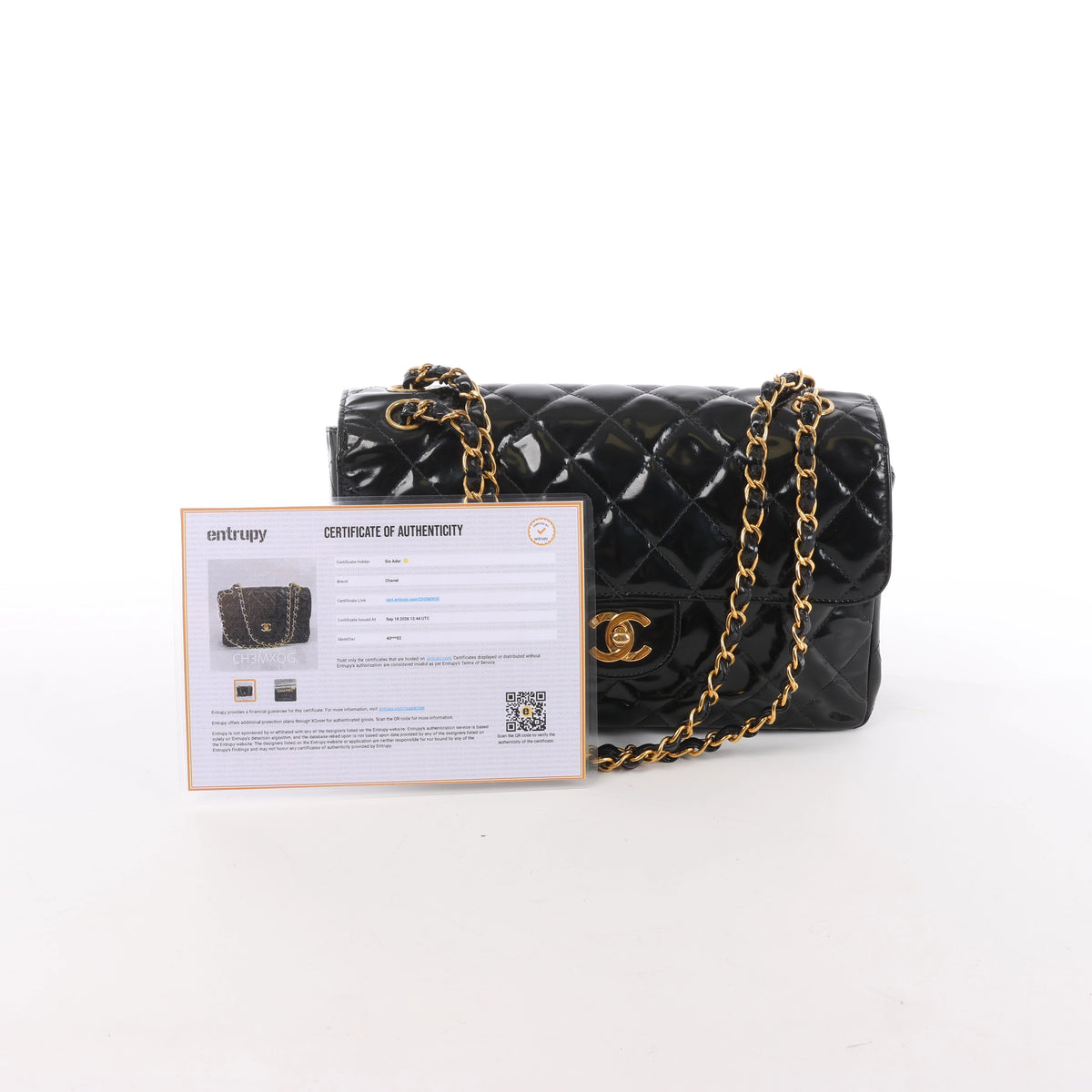 Bolso de hombro Chanel Chevron de piel en beige 1881694