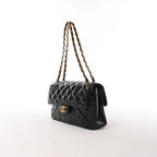 Bolso de hombro Chanel Chevron de piel en beige 1881694