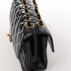 Bolso de hombro Chanel Chevron de piel en beige 1881694
