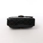 Bolso de hombro Chanel Chevron de piel en beige 1881694
