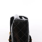 Bolso de hombro Chanel Chevron de piel en beige 1881694