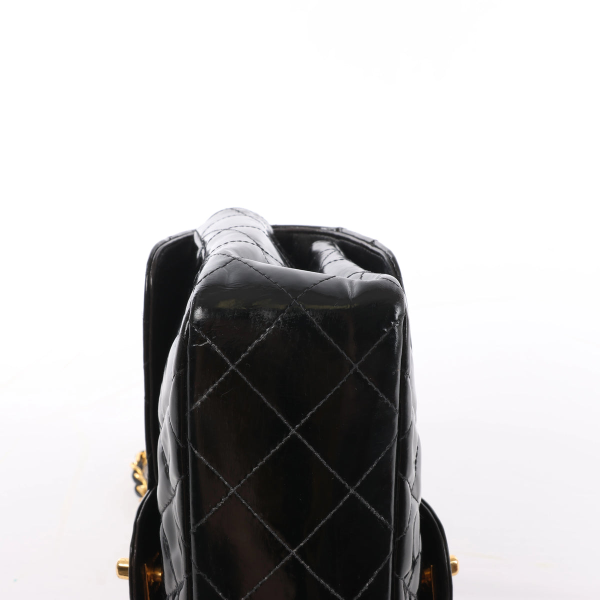 Bolso de hombro Chanel Chevron de piel en beige 1881694