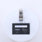 Chanel Matelasse H0009 Y.H.89889 SS QZ Watch with Black Dial