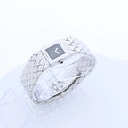 Chanel Matelasse H0009 Y.H.89889 SS QZ Watch with Black Dial