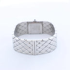 Chanel Matelasse H0009 Y.H.89889 SS QZ Watch with Black Dial