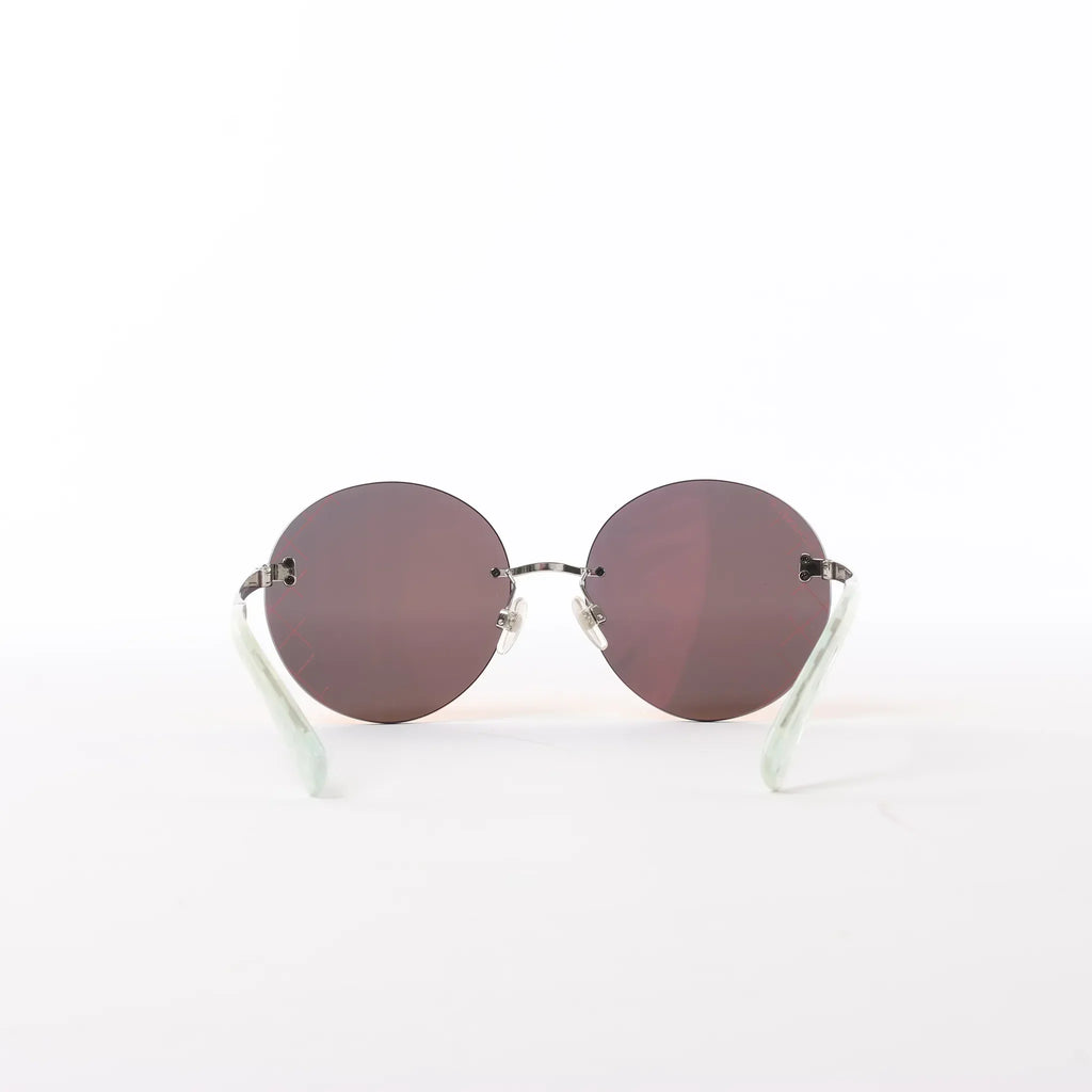 Chanel Mirrored Sunglasses in Red CH4216