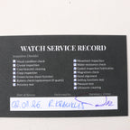 Chanel Premiere L H6951 Q.E.32638 GP & Leather QZ Watch with Black Dial