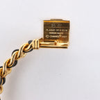 Chanel Premiere M H6951 X.D.39313 GP & Leather QZ Watch with Black Dial