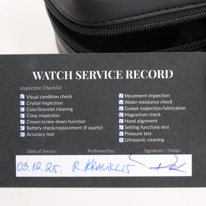 Chanel Premiere M H6951 X.D.39313 GP & Leather QZ Watch with Black Dial