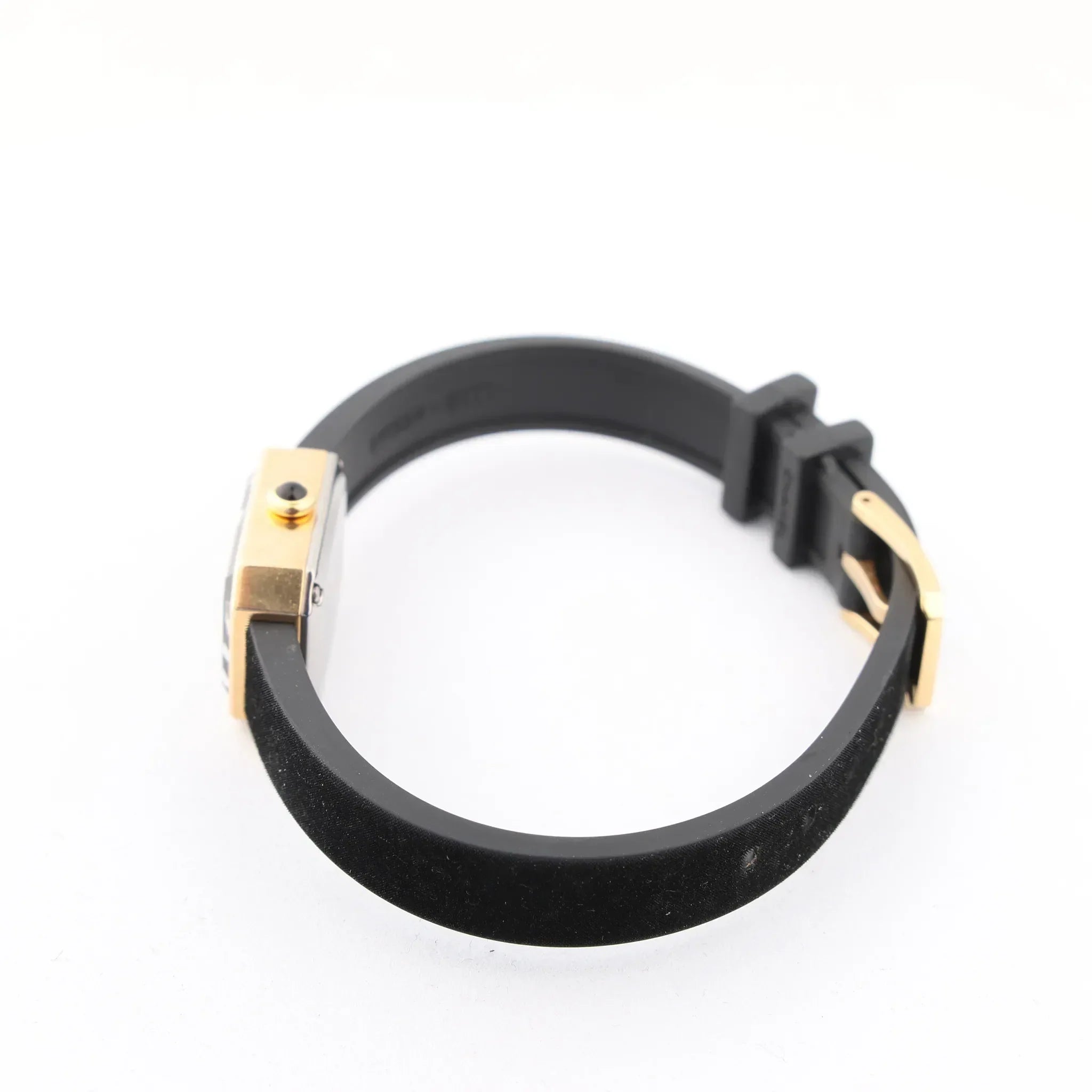 Chanel Premiere H6125 TI 750(YG) Rubber AT Black Dial Watch