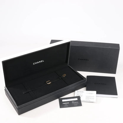 Chanel Premiere H6125 TI 750(YG) Rubber AT Black Dial Watch