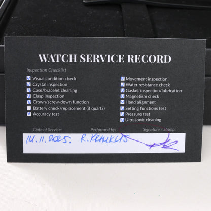 Chanel Premiere H6125 TI 750(YG) Rubber AT Black Dial Watch