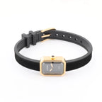 Chanel Premiere H6125 TI 750(YG) Rubber AT Black Dial Watch
