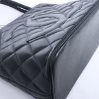 Chanel Re-Release Caviar Leather Shoulder Bag in Black 6665730