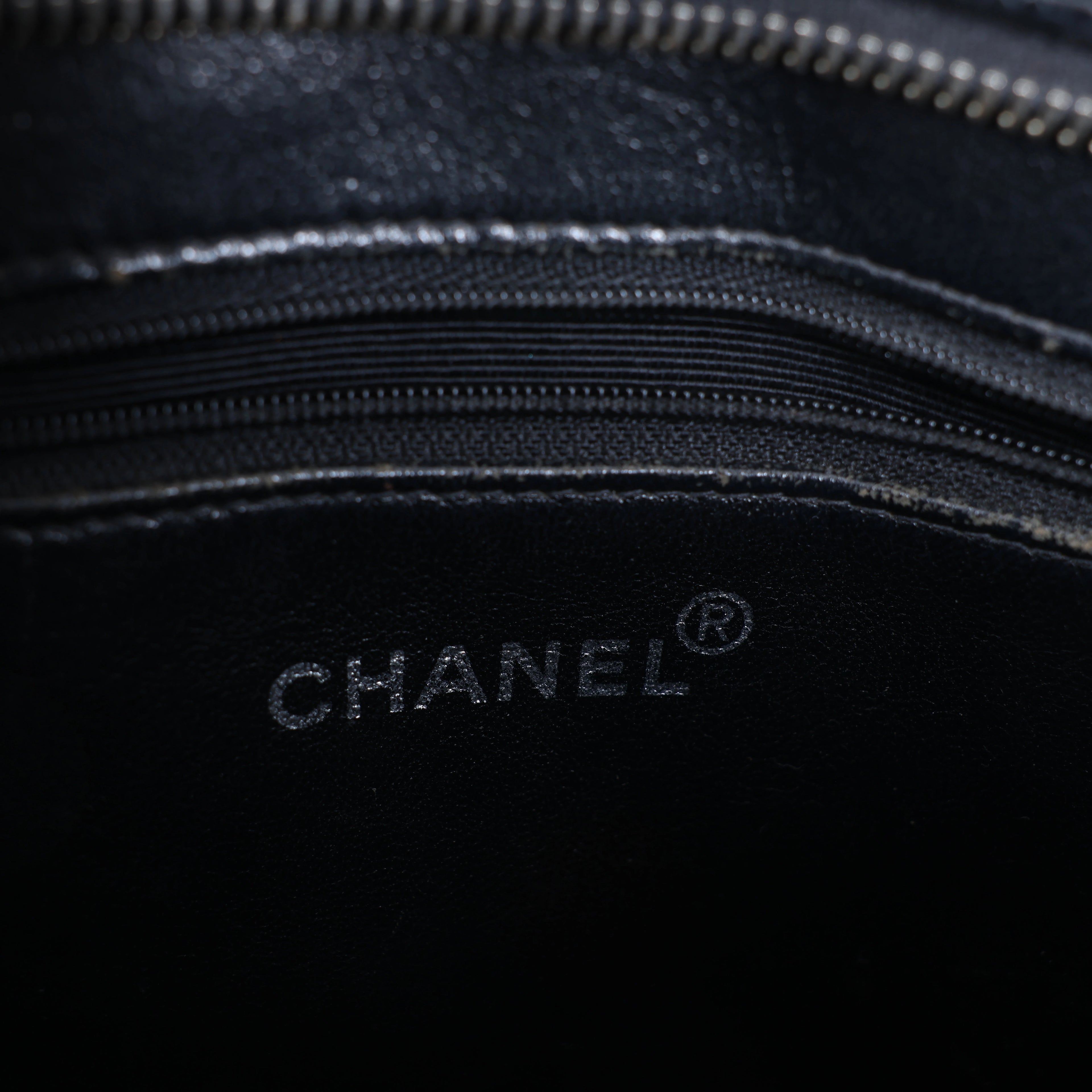 Chanel Re-Release Caviar Leather Shoulder Bag in Black 6665730