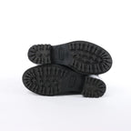 Chanel Sports Suede Leather Shearling Boots in Black G26245, Size 35.5 EU