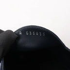 Chanel Star Rhinestone Suede x Fabric Mule in Navy x Black G35835, Size 41 EU