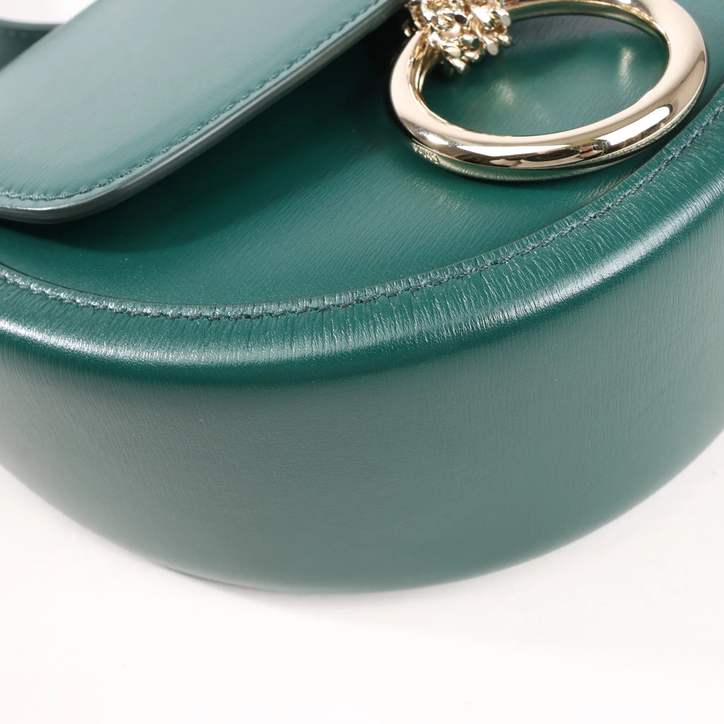Chloe Arlène Leather Shoulder bag in Green