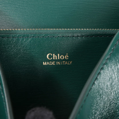Chloe Arlène Leather Shoulder bag in Green