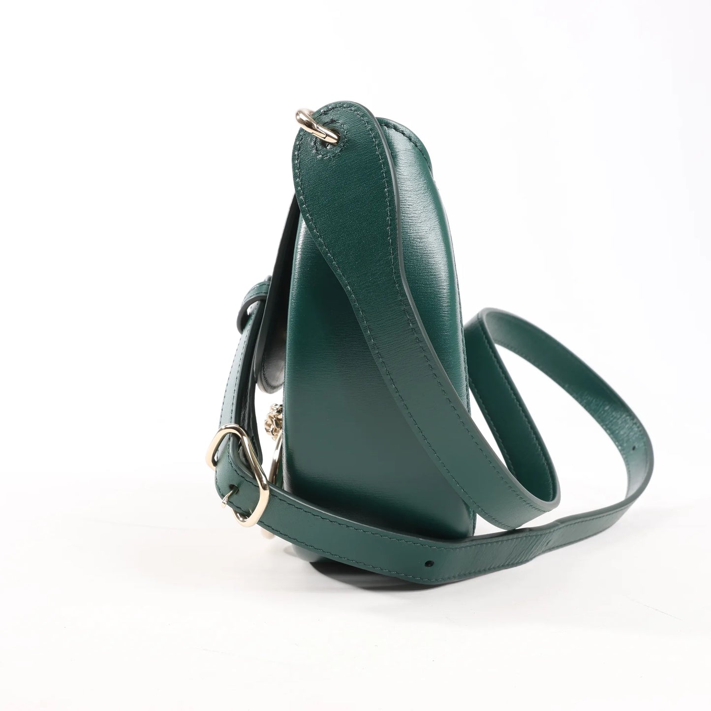 Chloe Arlène Leather Shoulder bag in Green