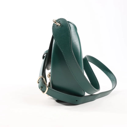 Chloe Arlène Leather Shoulder bag in Green
