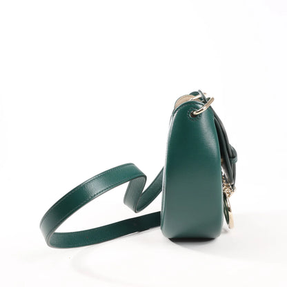 Chloe Arlène Leather Shoulder bag in Green