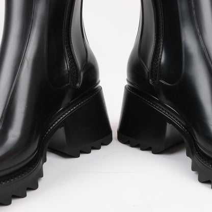 Chloe BETTY Rubber Boots in Black, Size 38 EU