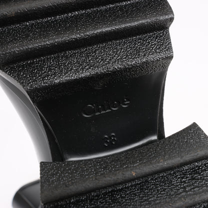 Chloe BETTY Rubber Boots in Black, Size 38 EU