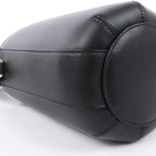Chloe Sense Buckets Leather 2Way Handbag in Black