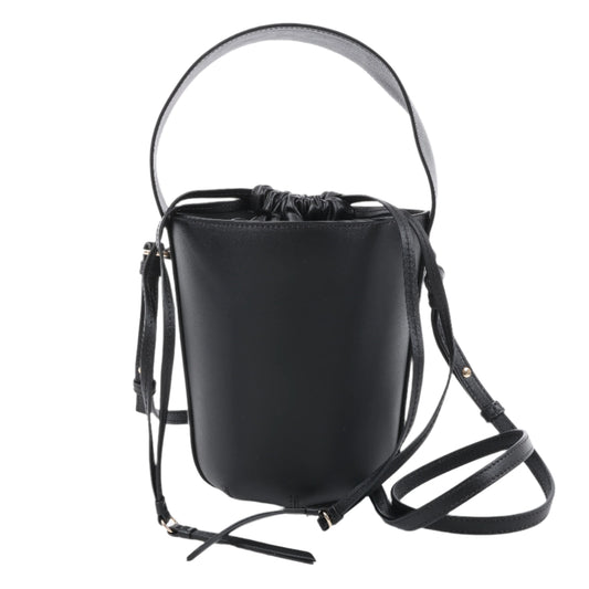 Chloe Sense Buckets Leather 2Way Handbag in Black