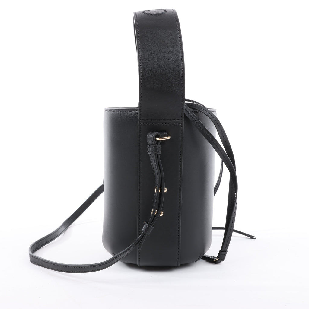 Chloe Sense Buckets Leather 2Way Handbag in Black
