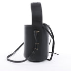 Chloe Sense Buckets Leather 2Way Handbag in Black