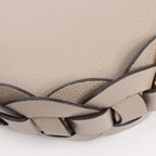 Chloe Darryl Leather Shoulder Bag in Taupe