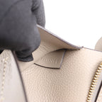Chloe Darryl Leather Shoulder Bag in Taupe