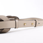 Chloe Darryl Leather Shoulder Bag in Taupe