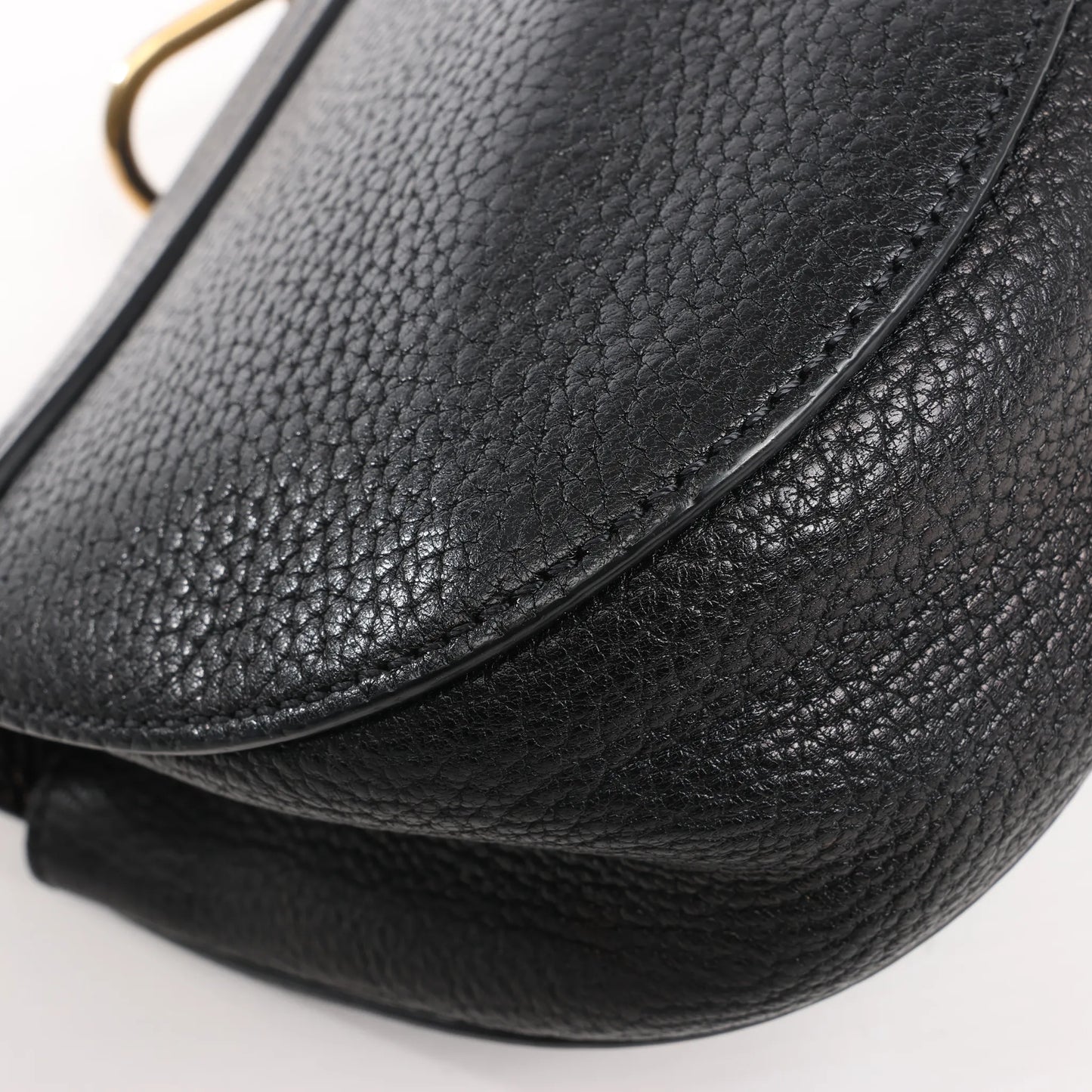 CHLOE Drew Leather Chain Shoulder Bag in Black