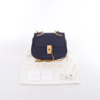 Bolso de hombro de piel Darryl de Chloe en color topo