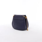Bolso de hombro de piel Darryl de Chloe en color topo