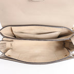 Chloe Faye Suede x Leather Crossbody bag in Beige