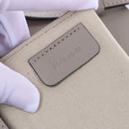 Chloe Faye Suede & Leather Crossbody Bag in Beige
