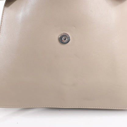 Chloe Faye Suede x Leather Shoulder bag in Greige