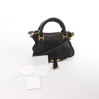 Chloe Marcie Leather 2Way Handbag in Black