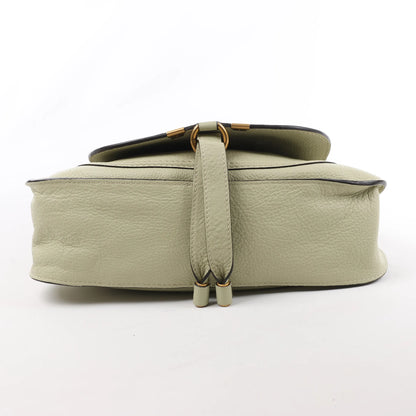 Petit sac à main Chloe Marcie en cuir vert