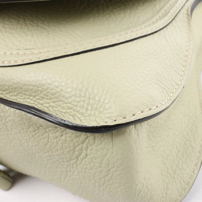 Petit sac à main Chloe Marcie en cuir vert