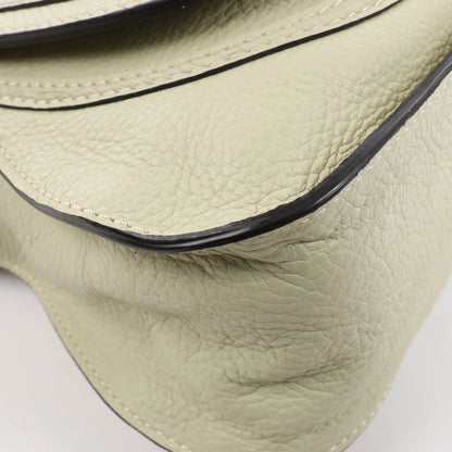 Petit sac à main Chloe Marcie en cuir vert